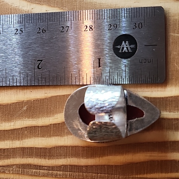 Triplet Opal Adjustable Ring - 925 Plated - Picture 7 of 7